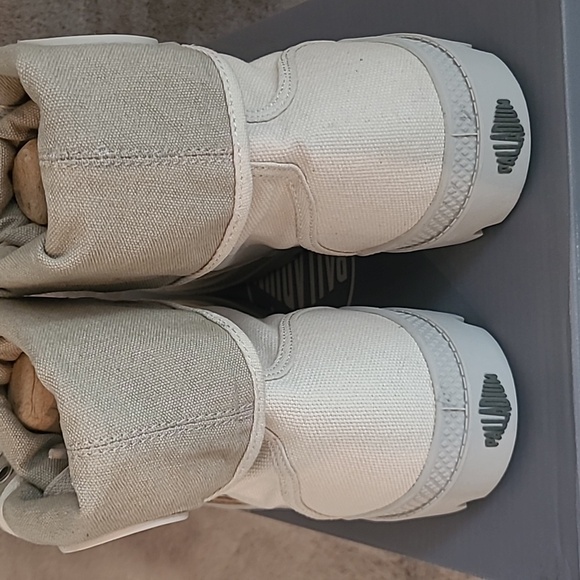 Palladium Men's Baggy High-Top Canvas Boots Vapor Metal Mens 12 - Picture 3 of 6